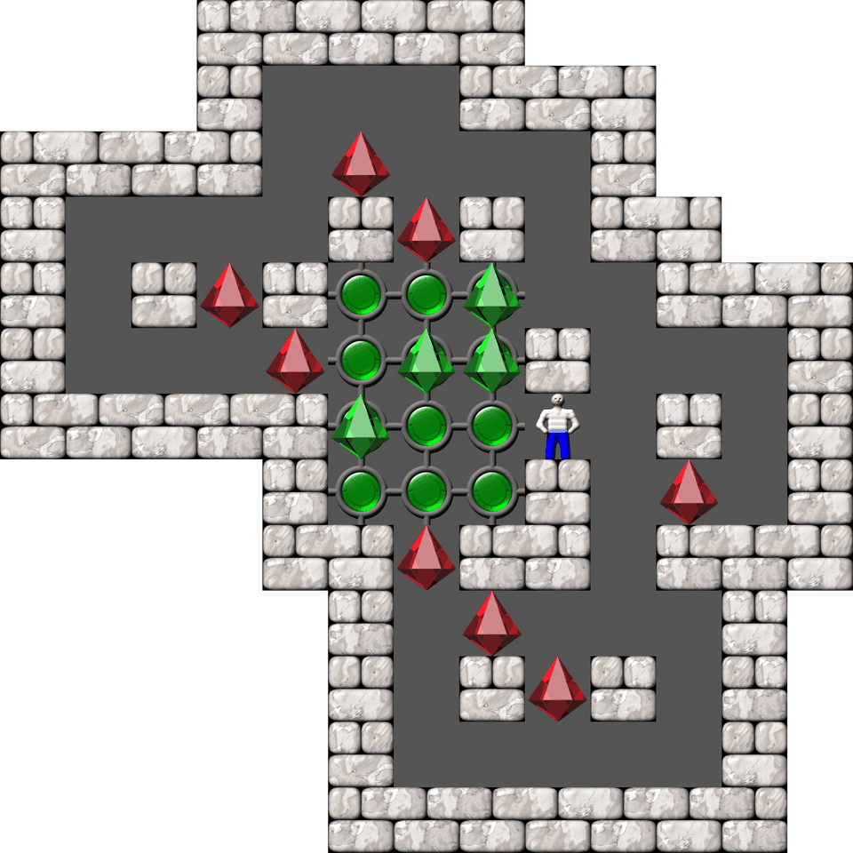 Sokoban Kevin 17 level 95